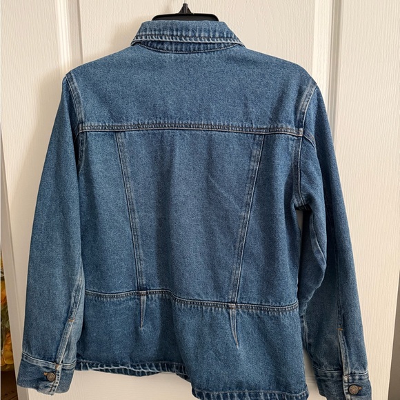 Bill Blass Medium Wash Denim Jacket - Picture 3 of 3
